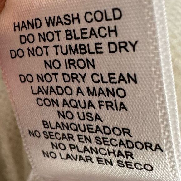 Love Tree Cropped Windbreaker Hoodie Jacket White With black Striped Small - Picture 6 of 12